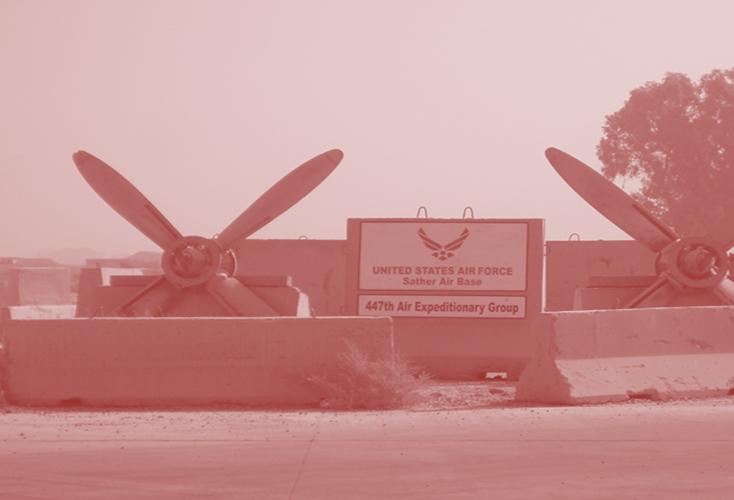US. SATHER AIRBASE – Bağdat/IRAK
